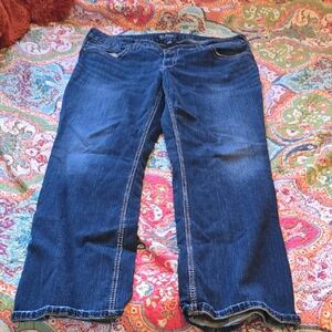 Silver Jeans Suki Dark Blue Denim